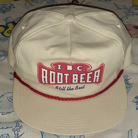 Vintage Accessories 8s Ibc Root Beer Hat Vintage Soda Pop Cap Independent Brewers Company